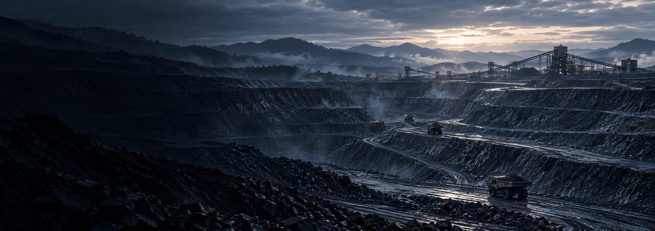 Nickel mining operation
